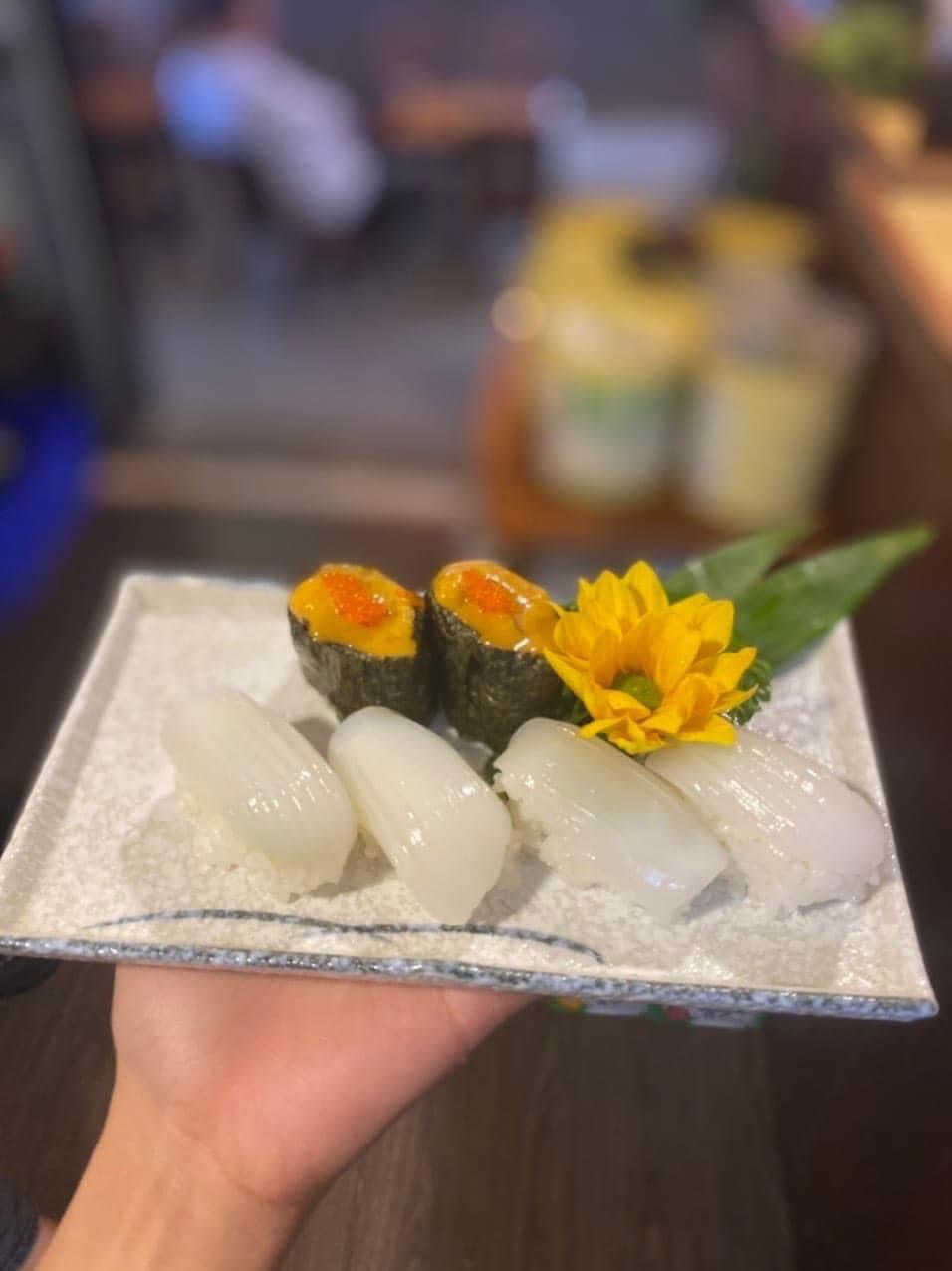 Sushi mực ống 5g