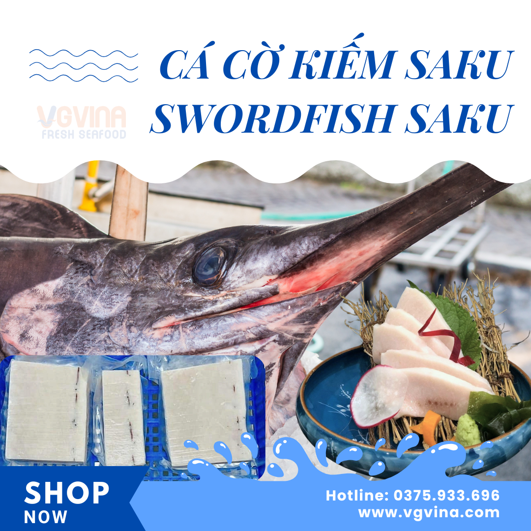 Saku Cá Kiếm Swordfish Saku